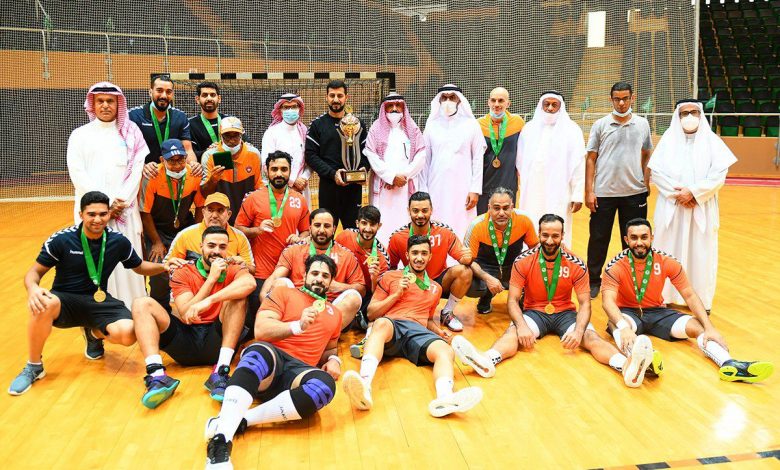 Photo of مضر يتوج بكأس الأمير سلطان بن فهد لكرة اليد للمرة الثانية