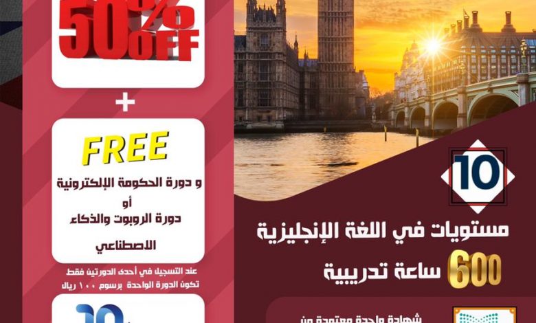 Photo of الآن ٣ شهادات وأقوى البرامج والدورات بخصم ٥٠٪؜ ودورات مجانية