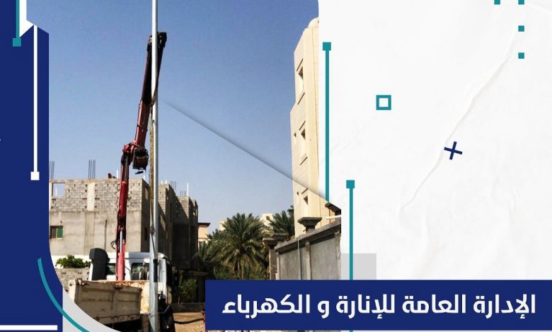 Photo of البدء بإنارة مخطط 311/3 بحلة محيش ورصف طريق المصرف الزراعي