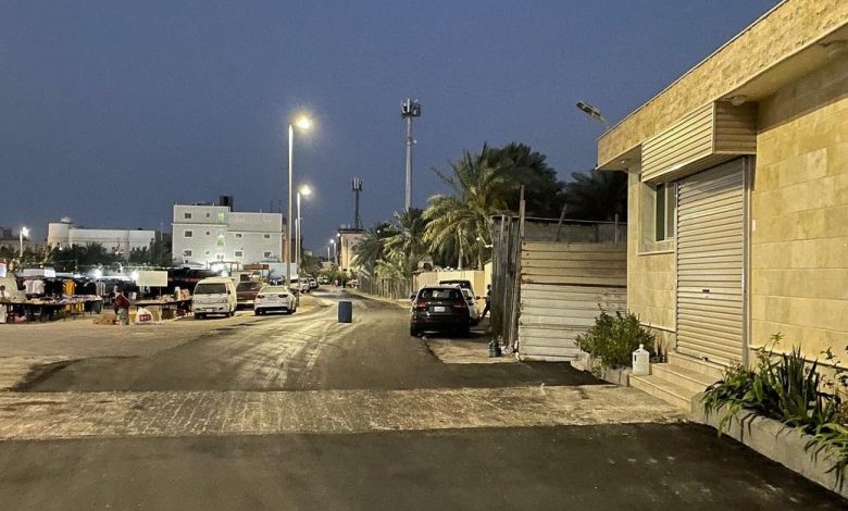 Photo of تنبيه بوجود (قار) بشارع المغتسل تمهيداً للسفلته