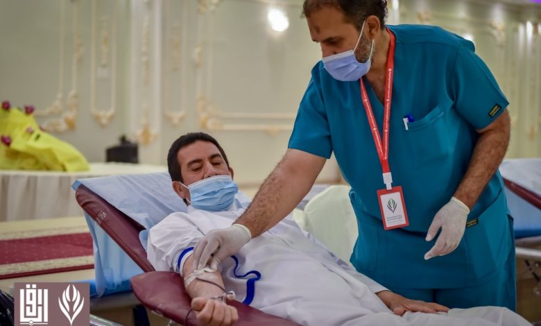 Photo of يحدث الآن: حملة التبرع بالدم بجودك أحيا 3
