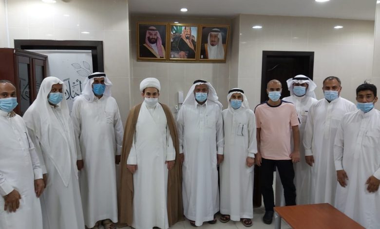 Photo of استضافة فرع الجمعية لسماحة الشيخ منتظر الشيخ جعفر