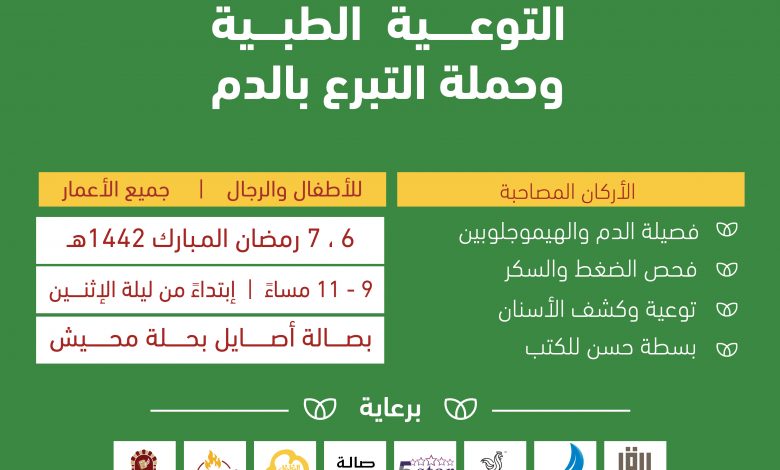 Photo of لجودكم و حضوركم المتميز … التنمية تمدد حملة التبرع وتضيف أركان فحص وتوعية