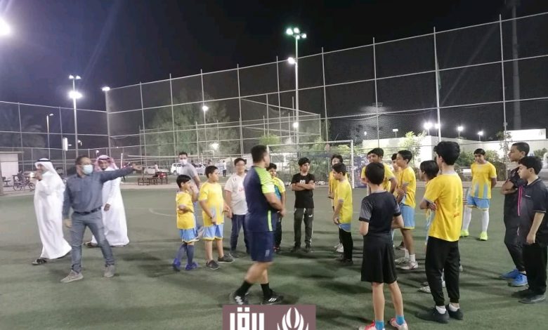 Photo of شراكة رياضية بين نادي الخويلدية وتنمية حلة محيش 