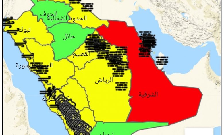 Photo of تحذير: عواصف رملية تتسبب في انعدام الرؤية الافقية