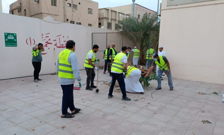Photo of بالصور انطلاق .. مبادرة تنسيق وتنظيف حديقة المدرسة الابتدائية للبنين بحلة محيش