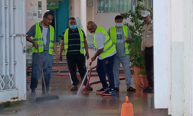 Photo of في حلة محيش 75 متطوعاً في مبادرة تنسيق حديقة المدرسة الابتدائية