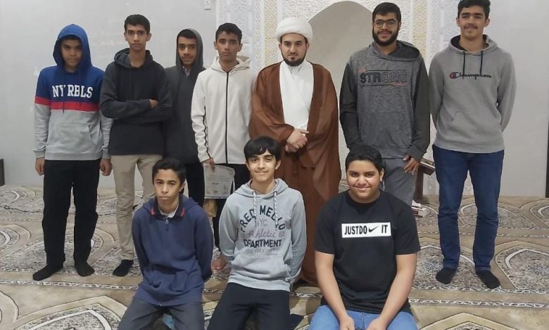 Photo of ختام برنامج التكليف الشرعي في مسجد الشيخ مفلح