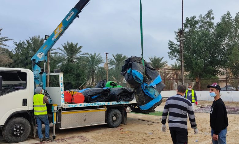 Photo of لا زالت سواعد المتطوعين تعمل بعد نهاية المهرجان.. لكم كل التحية