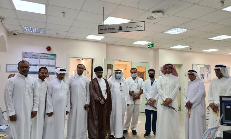 Photo of لتميزهم على مستوى المملكة .. وفد من الأهالي في زيارة تهنئة للمركز الصحي