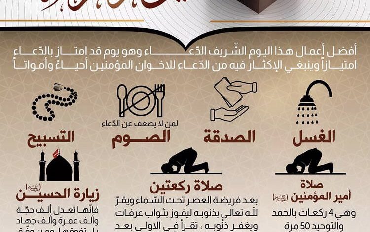 Photo of جدول أماكن إحياء أعمال يوم عرفة