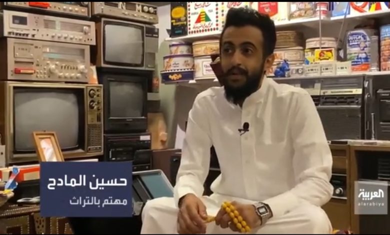 Photo of حسين المادح .. يجمع أكثر من 4 آلاف قطعة تراثية في منزله بحلة محيش