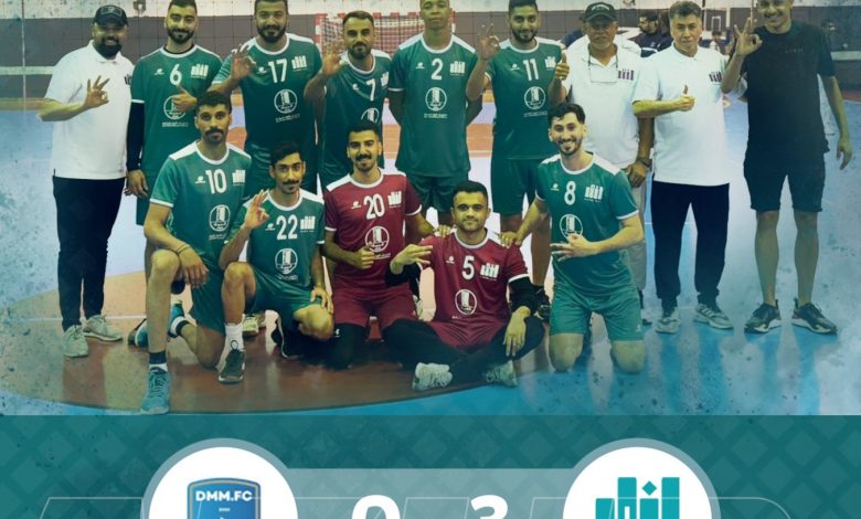 Photo of الأزهر يتوهج … بالفوز على الدمام بثلاثة أشواط دون مقابل