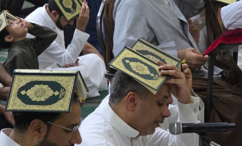 Photo of بالصور .. تغطية ليلة القدر المباركة بمسجد الزهراء عليها السلام